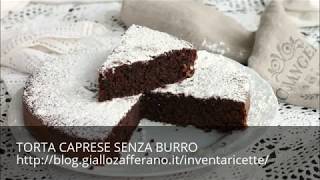 TORTA CAPRESE SENZA BURRO [upl. by Samaj]