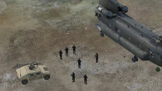 DCS ArrowHead mission feature  Vehicle  troops transport [upl. by Cavallaro226]