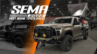 Every Toyota Truck Build at SEMA 2022 BEST OF Offroad Tundras amp Tacomas [upl. by Elatsyrk295]