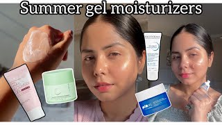 Top Gel Moisturisers for Summer for All Skin Types  LIGHTWEIGHT amp HYDRATING [upl. by Odawa238]