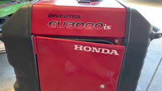 Honda EU3000 Generator Wont Start Check the Carburetor [upl. by Nyllek658]