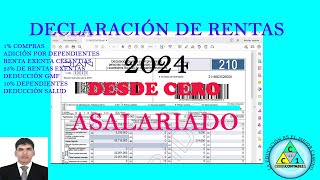 DECLARACIÓN DE RENTA 2024 [upl. by Aklog]