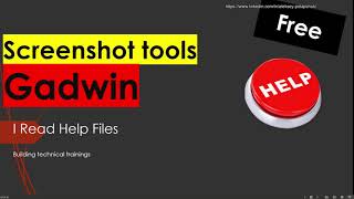 Gadwin free  Screenshot tool overview [upl. by Kaehpos]