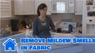 Cleaning Tips  How to Remove Mildew Smells in Fabric [upl. by Armond]