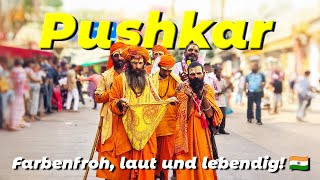 Pushkar pur Farbenfroh laut und lebendig 🇮🇳 [upl. by Outlaw]