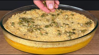 Duftender Kürbiskuchen mit Streuseln Ein einfaches und schnelles Rezept [upl. by Tami]