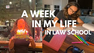 a week in my life in law school [upl. by Akener]