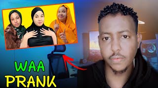 RAYAAN BAJAAJ WAXEDA WAA PRANK REACTION BUUQIISA WATO [upl. by Squires]