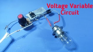 How To Control output Voltage Voltage regulator variable DC voltage step down ET inventor MOSFET [upl. by Doownil]