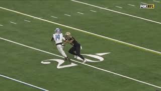 AmonRa St Brown vs Paulson Adebo amp Alontae Taylor 2023  WR vs CB Matchup [upl. by Aun]