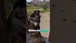 Wolves Are Terrifying in Rust One Thing Can Stop ThemSorta rust rustshorts rusttips [upl. by Figone]