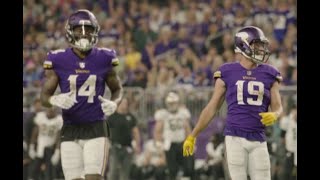 Adam Thielen and Stefon Diggs Highlights [upl. by Solon]