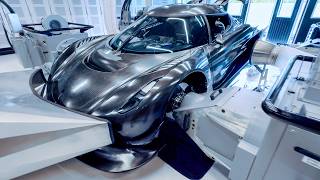 CHRISTIAN VON KOENIGSEGG IN DEPTH GEMERA FACTORY TOUR [upl. by Riess]