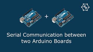 Serial Communication between two Arduino Boards [upl. by Elli396]