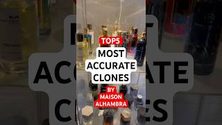 Top 5 Most Accurate Cheap Clone Fragrances Perfumes By Maison Alhambra [upl. by Juliann205]