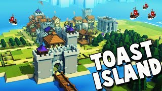 NEW Toast Island Kingdom STEAM RELEASE for Kingdoms and Castles New Update Gameplay [upl. by Avilo687]