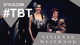 Vivienne Westwood’s First Paris Show  TBT with Tim Blanks  Stylecom [upl. by Esinaej]