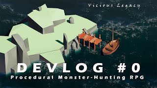 My Procedurally Generated MonsterHunting RPG Roguelite  Vicious Legacy Devlog 0 [upl. by Aihsital]