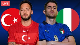 TURKEY vs ITALY  LIVE STREAMING  EURO 2020  Football Match [upl. by Mathur]