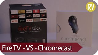 Review Amazon Fire TV Stick vs Google Chromecast DeutschGerman [upl. by Jennilee655]