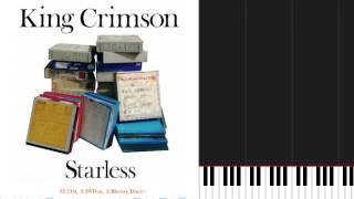 How to play Starless by King Crimson on Piano Sheet Music [upl. by Emmalyn]