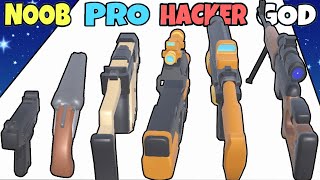 NOOB vs PRO vs HACKER vs GOD in Reload Rush [upl. by Hoag]