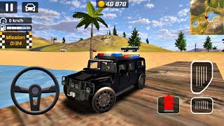 Police Drift Car Driving 🚨👮‍♂️  US Crazy Offroading  Gameplay 119  Android GamePlay [upl. by Nnylatsyrk]