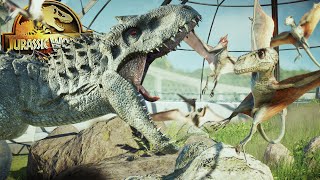 INDOMINUS REX IN THE AVIARY  Jurassic World Evolution 2 [upl. by Akere]