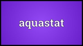 Aquastat Meaning [upl. by Merwin]