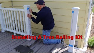 How To Install Trex Railing Kit [upl. by Schulze]