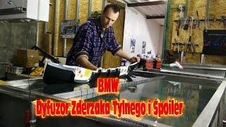 Hydrografika BMW Dyfuzor Zderzaka Tylnego i Spoiler [upl. by Drice561]