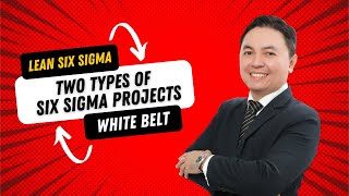 10 White Belt 2 Types of Six Sigma Projects [upl. by Fortna]