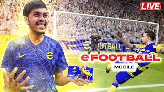 eFootball24 Mobile Rank Push amp Chill🔥🔴LIVE [upl. by Liscomb598]