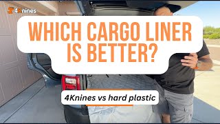 4Knines Fabric Cargo Liner vs Hard Plastic Cargo Liners [upl. by Merlin]