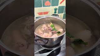 Semi tinola par Lutong manok😋 lutongbahay cooking fyp [upl. by Charbonnier]