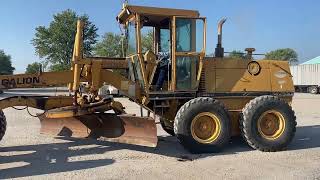 1995 Galion 850C Motor Grader  Lot 15400 [upl. by Ostler]