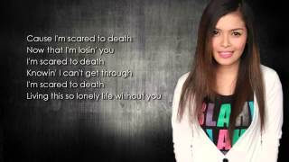 Im Scared to Death  Kz Tandingan  Lyrics HD [upl. by Atinhoj]