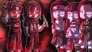 Hyuga Clan React To Uchiha Clan  Gacha React [upl. by Akamaozu]