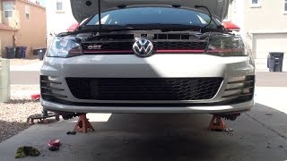 2015 VW GTI Forge Twintercooler Install MK7 [upl. by Edecrem]