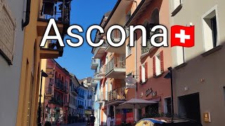 Ascona Switzerland 4k 🇨🇭 Walking tour of Beautiful fairy tale Town❤️😍  Ticino Switzerland 🇨🇭 [upl. by Campbell]