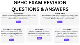 GPhC Exam Practice Questions amp Answers Clinical [upl. by Rotsen]