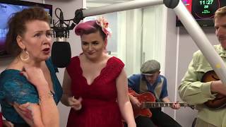 Live Radio IRE Lucky Will amp The Bellefords amp The Jive Aces  quotJIM DANDYquot Lavern Baker Cover [upl. by Eenor357]