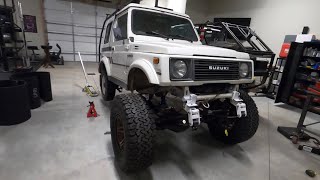 Suzuki Samurai Budget Build  gears an locker install plus new products [upl. by Ashli]