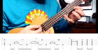 While My Guitar Gently Weeps Ukulele Tutorial [upl. by Dadivitan]