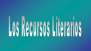 Recursos literarios  El Hipérbaton y el Paralelismo [upl. by Vick]