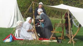 reenactment of the British American War of 1812 canadatravel history [upl. by Ociral]