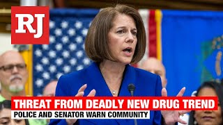 Cortez Masto police discuss emerging drug threat [upl. by Azral557]