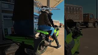 1 to slow down kawasaki ninja zx10r bike life couple goals good vibes video clips [upl. by Hartill]