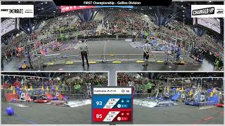 Qualification 25  2023 FIRST Championship  Galileo Division [upl. by Atinit]