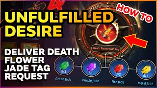 Mir4 Unfulfilled Desire  Deliver Death Flower Jade Tag Tagalog Tutorial [upl. by Griggs864]